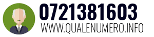 Numero di telefono 0721381603 0721381603