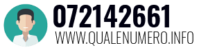 Numero di telefono 072142661 072142661