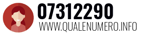 Numero di telefono 07312290 07312290