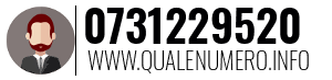 Numero di telefono 0731229520 0731229520