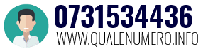 Numero di telefono 0731534436 0731534436
