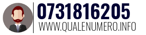 Numero di telefono 0731816205 0731816205