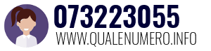 Numero di telefono 073223055 073223055