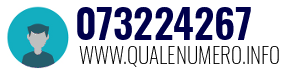 Numero di telefono 073224267 073224267