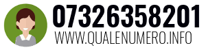 Numero di telefono 07326358201 07326358201