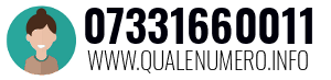Numero di telefono 07331660011 07331660011