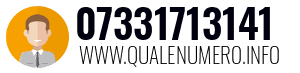 Numero di telefono 07331713141 07331713141