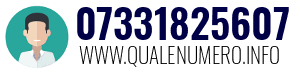 Numero di telefono 07331825607 07331825607