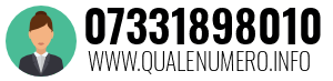Numero di telefono 07331898010 07331898010