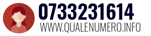 Numero di telefono 0733231614 0733231614