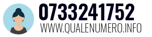 Numero di telefono 0733241752 0733241752