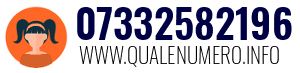 Numero di telefono 07332582196 07332582196