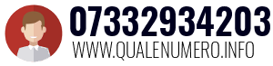 Numero di telefono 07332934203 07332934203