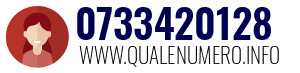 Numero di telefono 0733420128 0733420128