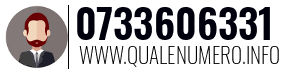 Numero di telefono 0733606331 0733606331