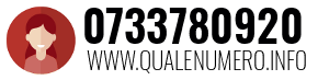 Numero di telefono 0733780920 0733780920