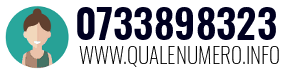 Numero di telefono 0733898323 0733898323
