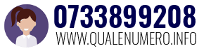 Numero di telefono 0733899208 0733899208