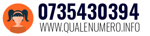 Numero di telefono 0735430394 0735430394