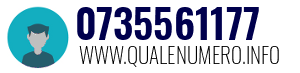 Numero di telefono 0735561177 0735561177