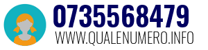 Numero di telefono 0735568479 0735568479