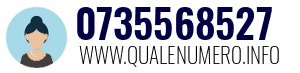 Numero di telefono 0735568527 0735568527