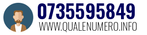 Numero di telefono 0735595849 0735595849