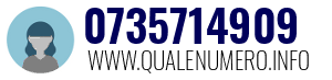 Numero di telefono 0735714909 0735714909