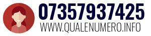 Numero di telefono 07357937425 07357937425