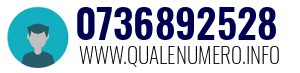 Numero di telefono 0736892528 0736892528