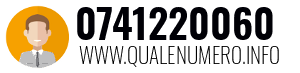 Numero di telefono 0741220060 0741220060