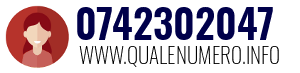 Numero di telefono 0742302047 0742302047
