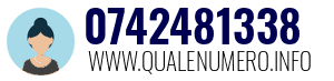 Numero di telefono 0742481338 0742481338