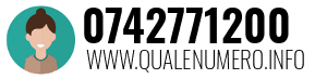 Numero di telefono 0742771200 0742771200