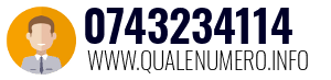 Numero di telefono 0743234114 0743234114