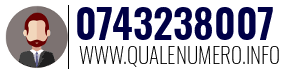 Numero di telefono 0743238007 0743238007
