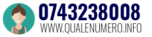 Numero di telefono 0743238008 0743238008
