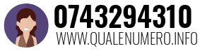 Numero di telefono 0743294310 0743294310
