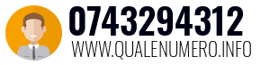 Numero di telefono 0743294312 0743294312