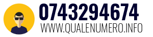 Numero di telefono 0743294674 0743294674