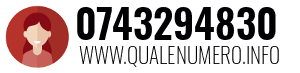 Numero di telefono 0743294830 0743294830