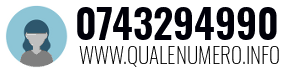 Numero di telefono 0743294990 0743294990