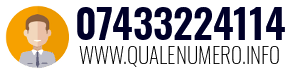 Numero di telefono 07433224114 07433224114