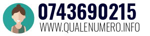 Numero di telefono 0743690215 0743690215
