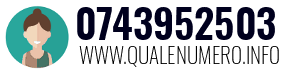 Numero di telefono 0743952503 0743952503