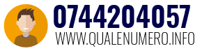 Numero di telefono 0744204057 0744204057