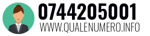 Numero di telefono 0744205001 0744205001