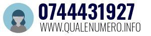 Numero di telefono 0744431927 0744431927