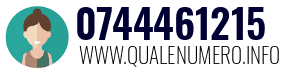 Numero di telefono 0744461215 0744461215