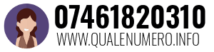Numero di telefono 07461820310 07461820310